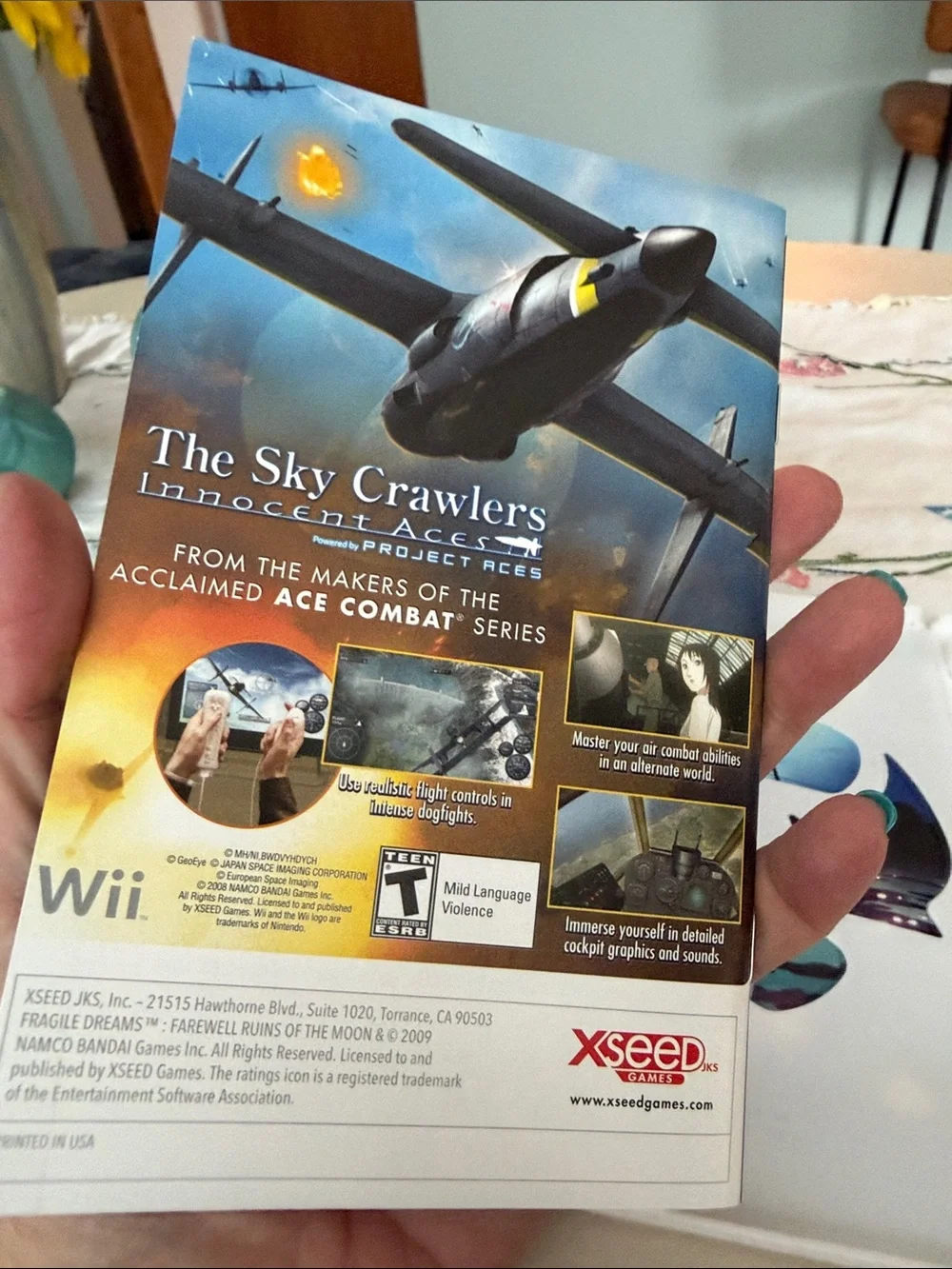 Fragile Dreams: Farewell Ruins of the Moon (Wii) - Blue Edition by XSEED